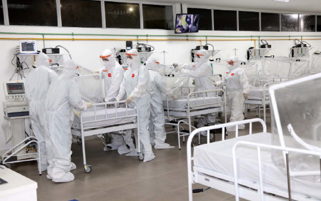Brasil soma 1.215 mortos em 24 horas por covid-19. Casos se aproximam de 4 milhões