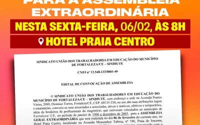 EDITAL DE CONVOCAÇÃO DE ASSEMBLEIA